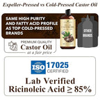 Handcraft Blends Organic Castor Oil 16 Fl Oz | 100% Pure and Natural | Premium - Image 2
