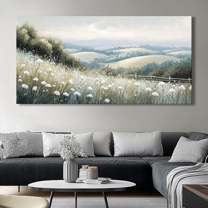 Sea of Flowers Canvas Wall Art - Image 8