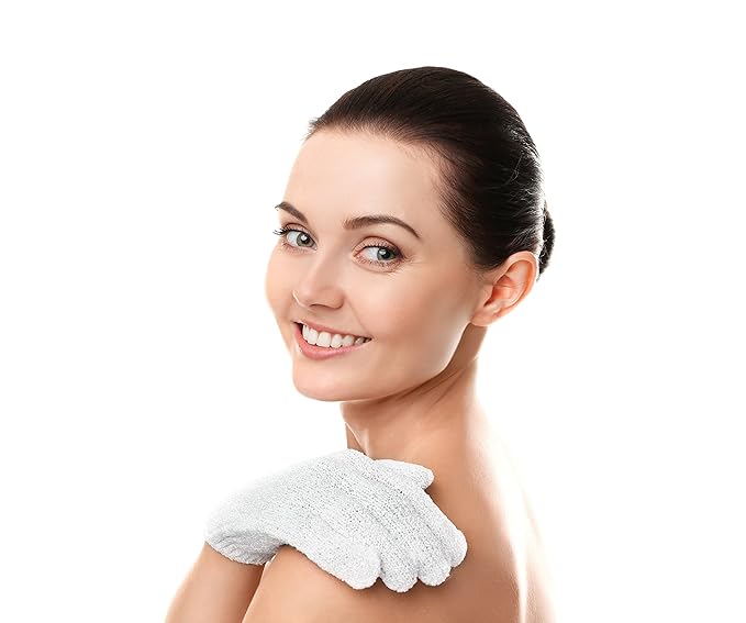 Linda Exfoliating Bath Gloves - Image 2