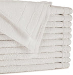 BIOWEAVES 100% Organic Cotton 700 GSM Plush Washcloths 13" x 13" GOTS Certified by BIOWEAVES