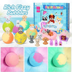 Bath Bombs for Kids with Toys Inside for Girls Boys, 12 Pack Kids Bath Bombs - Image 4
