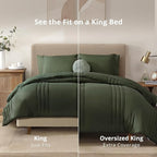 Monbix Oversized King Size Comforter Set - Image 7