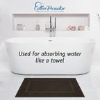 Cotton Paradise 100% Cotton Bath Mats - Image 2
