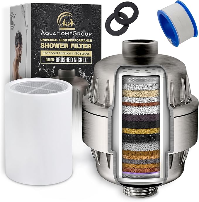AquaHomeGroup 20 Stage Shower Filter - Image 4
