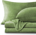 BEDELITE Flannel Sheets King Size Sage Green by BEDELITE