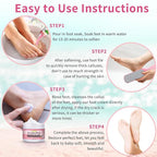 LUCOTIYA Pedicure Kit Foot Spa Soak Set Callus/Cuticle Remover File, Dead Skin - Image 7