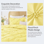 BEDELITE Light Yellow Twin Comforter Set - Image 4