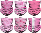 Venswell Neck Gaiter Face Mask Men Women, Seamless Bandana Rave Face Cover by Venswell