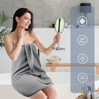 POLYTE 430 GSM Microfiber Oversize Quick Dry Lint Free Bath Towel, 60 x 30 in - Image 6