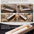 TMEHM Fireplace Flame Air Diffuser Humidifier, 7 Colors Aromatherapy Essential - Image 8
