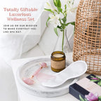 WITTY Rose Quartz Roller for Face, Gua Sha Stone Set in Hand-Drawn Giftbox - Image 6