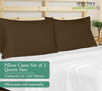 Royale Linens Queen Pillowcase Set of 2 - Image 2