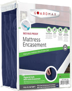 Guardmax Jersey Knitted Full XL Zippered Mattress Encasement by Guardmax