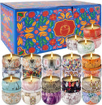 24-Piece Smokeless Scented Candle Set - Image 2