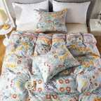 Cupocupa Duvet Cover Full Size Set Boho Floral Pattern Full Christmas Duvet - Image 5