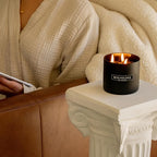 Benevolence LA 3 Wick Candle, Charcoal Large Scented Candle | Soy Candles | - Image 4