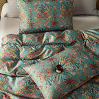 Cupocupa Duvet Cover King Size Set Boho Floral Pattern King Duvet Cover Set - Image 6