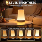 Auxmir Night Light, Dimmable Touch Lamp - Image 3
