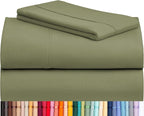 LuxClub 3 PC Sheet Bed Sheets Deep Pockets 18" Eco Friendly Wrinkle - Image 9