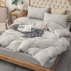 PURE ERA Jersey Knit 2pc Duvet Cover Set 100% T-Shirt Heather Cotton Super Soft - Image 5
