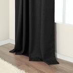 72 Inch Blackout Curtains for Living Room 2 Panel Burg Complete Black Out - Image 8