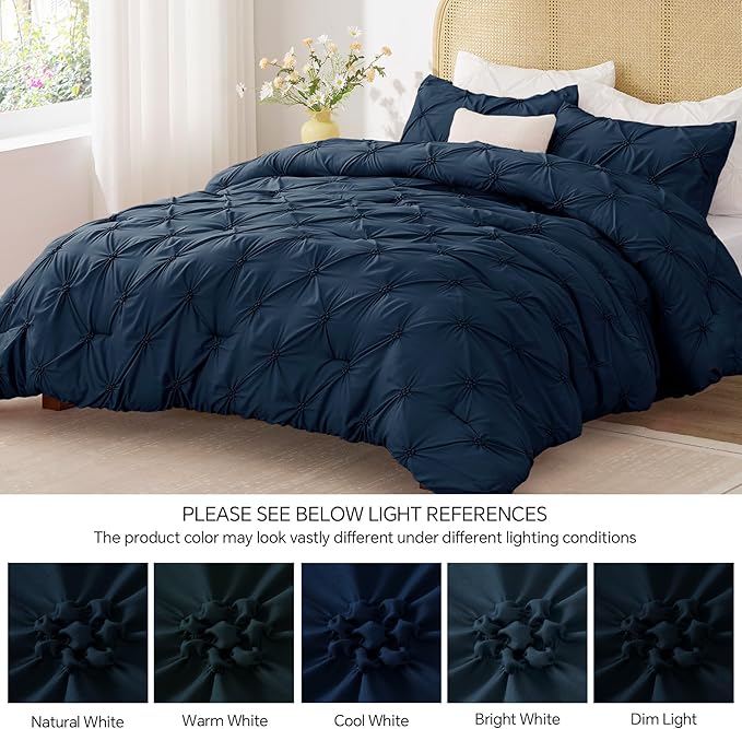 BEDELITE Navy King Size Comforter Set - Image 8