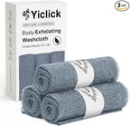 Yiclick Exfoliating Washcloth Towel, Japanese Exfoliating Wash Cloth, Korean by YiclickCreateBeautyforLife