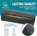 AllSett Health Round Cervical Roll Cylinder Bolster Pillow - Image 3