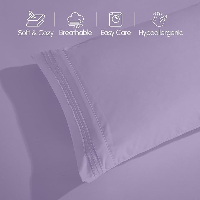 Elegant Comfort Luxurious 1500 Premium Hotel Quality Microfiber Three Line - Image 5