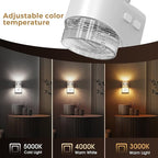 L LOHAS LED Night Light, 3CCT Bubble Night Lights Plug into Wall, - Image 2
