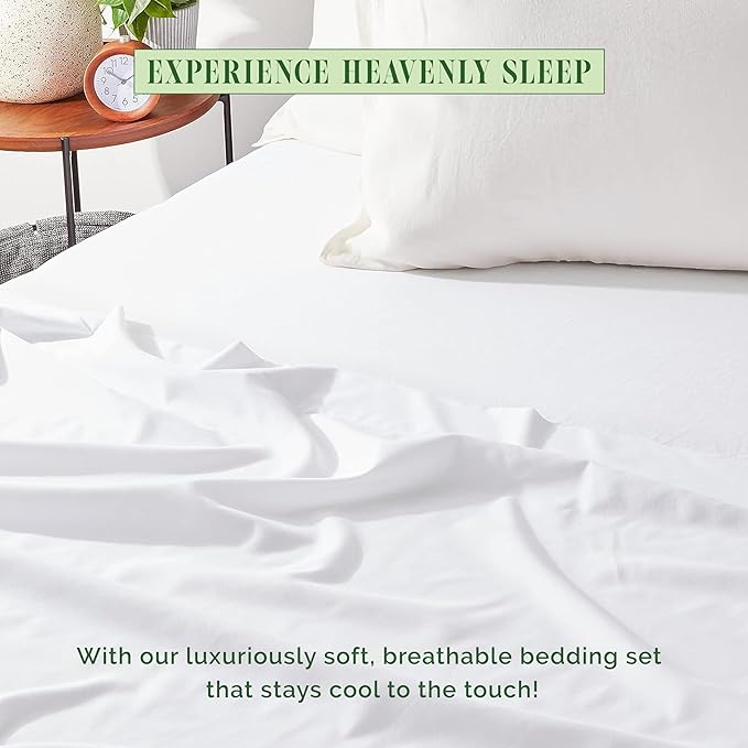 Elegant Comfort Premium Hotel Quality 1-Piece Flat Sheet, Luxury & Softest 1500 - Image 6