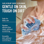 Sud Scrub® Antimicrobial Silicone Body Scrubber, Exfoliating Body Brush - Image 3