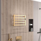 5 Bars Luxury Towel Warmers Wall Mounted Heated Towel Rack, Towel Warmer - Image 3