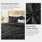 BEDELITE Black Twin Comforter Set - Image 4