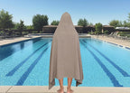 COTTON CRAFT Hooded Bath Towel – Oversized 35 x 70 Waffle Weave Towel - Image 2