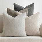 MIULEE Pack of 4 Couch Throw Pillow Covers 16x16 Inch Neutral Soft Decorative by MIULEE