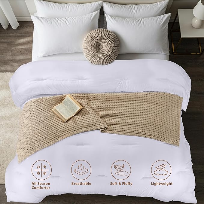 Utopia Bedding All Season Down Alternative Quilted Twin XL Comforter, Duvet - Image 5
