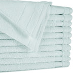 BIOWEAVES 100% Organic Cotton 700 GSM Plush Washcloths 13" x 13" GOTS Certified by BIOWEAVES