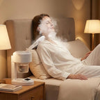 Nano Ionic Facial Steamer, 360° Rotatable Portable Mist Sprayer, Warm Mist Face - Image 2
