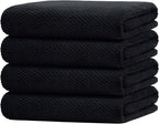 HOMEXCEL Bath Towel Set Pack of 4, 30 x 60 Inches Large Microfiber Bath Towels by HOMEXCEL