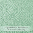 Exclusivo Mezcla Twin Quilt Bedding Set, Lightweight Soft Bedspreads Coverlets - Image 5