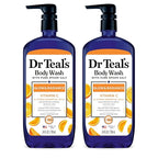 Dr Teal's Body Wash with Pure Epsom Salt, Glow & Radiance with Vitamin C & by DrTeals