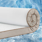 BedStory Cooling Mattress Topper Queen Size, 3 Inch Gel Infused Memory Foam by BedStory