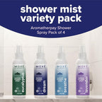 MOXE Aromatherapy Shower Mist Variety Pack, Eucalyptus, Breathe and Dream - Image 3