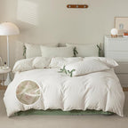 mixinni Red Floral Duvet Cover Set Full Size - Image 2