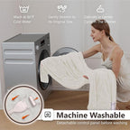 Wapaneus Heated Blanket Electric Full Size 72"x84" - Image 5