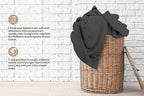 Large Bath Towels Bulk Set of 12 – 100% Cotton Terry – 24" x 50" – Quick Dry - Image 5