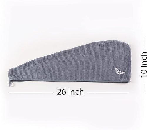 100% Turkish Cotton Hair Towel Wrap - Image 2