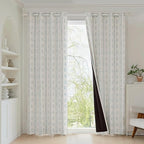 100% Boho Blackout Curtains 84 Inches Long - Image 2