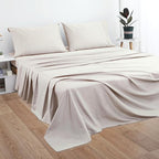 Cotton Cal King Flat Sheet Only, 600 Thread Count 100% Egyptian Cotton Top - Image 5